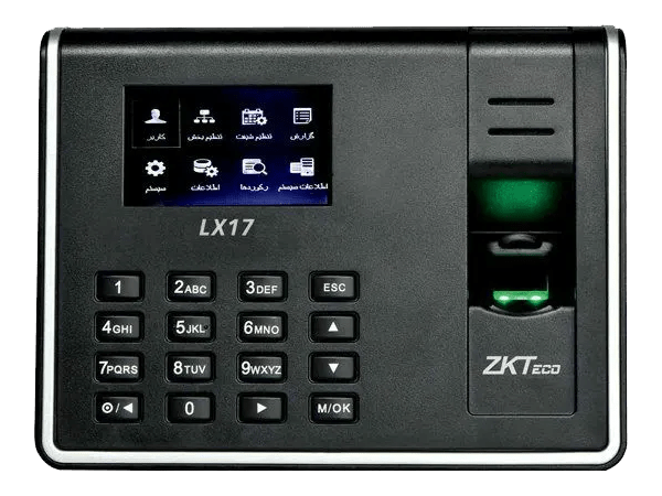 دستگاه حضور و غیاب ZKTeco LX17